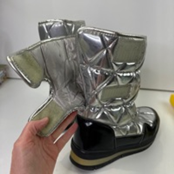 Jog Dog Silver puffy winter boots  - made in Italy size 39 - Picture 8 of 11